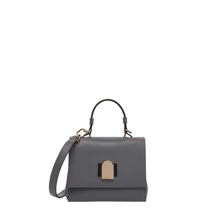 Ladies Furla | Furla - Handbag Furla Emma Mini Gray