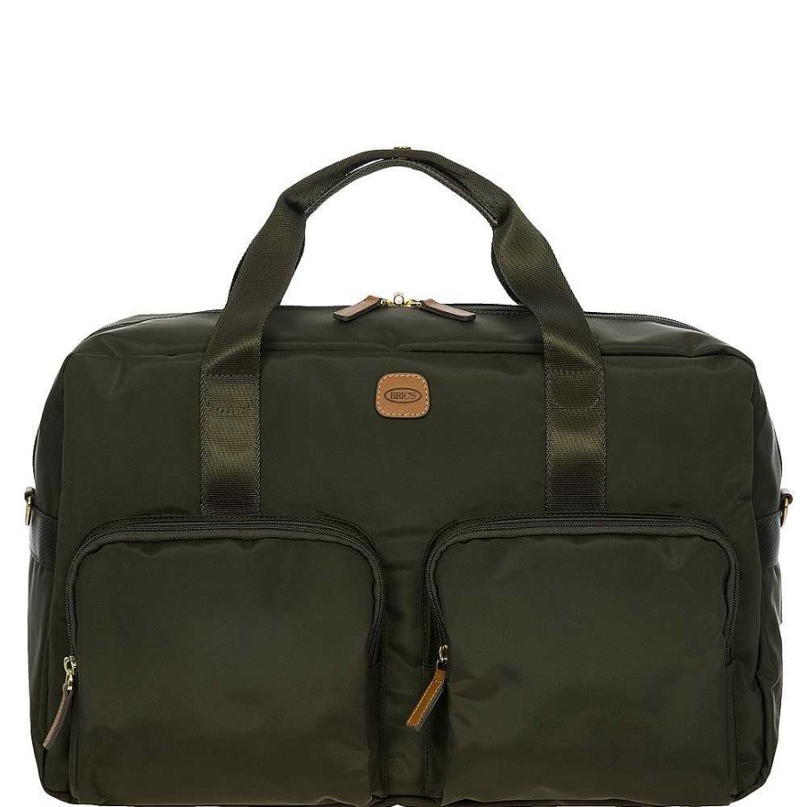 Men'S Bric's | Bric'S - Travel Bag With Compartments Green