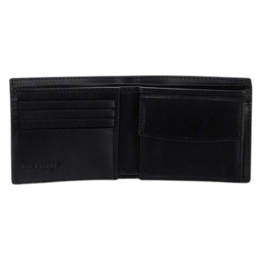 Men'S The Bridge | The Bridge - Wallet Black