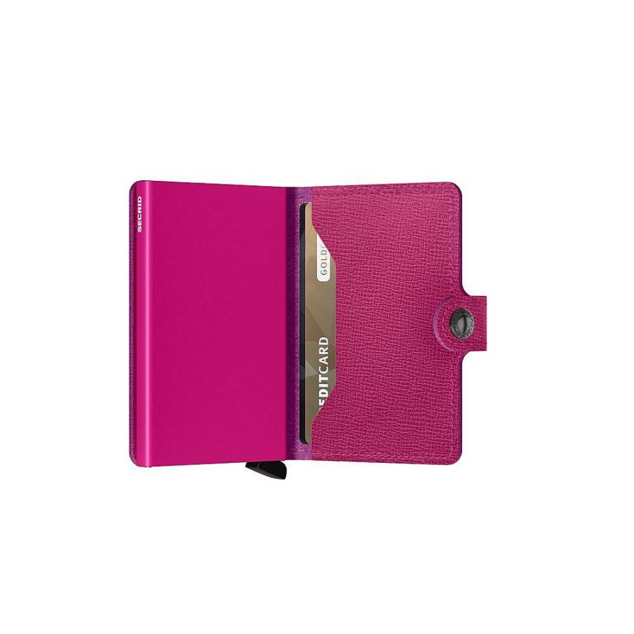 Men'S Secrid | Secrid - Miniwallet Crisple Pink