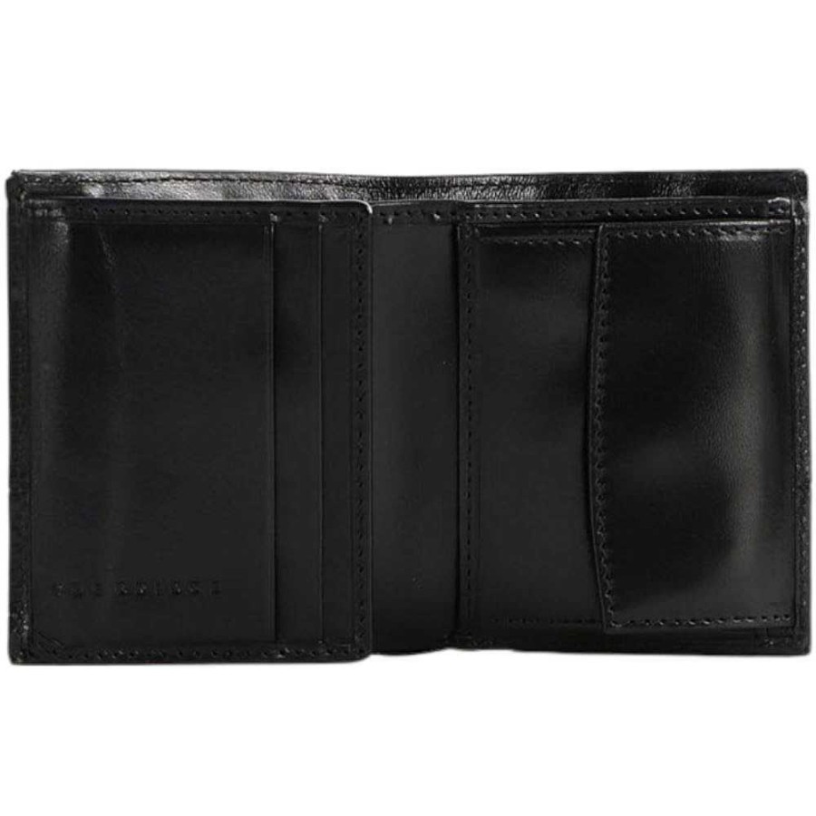 Men'S The Bridge | The Bridge - Credit Card Holder Black