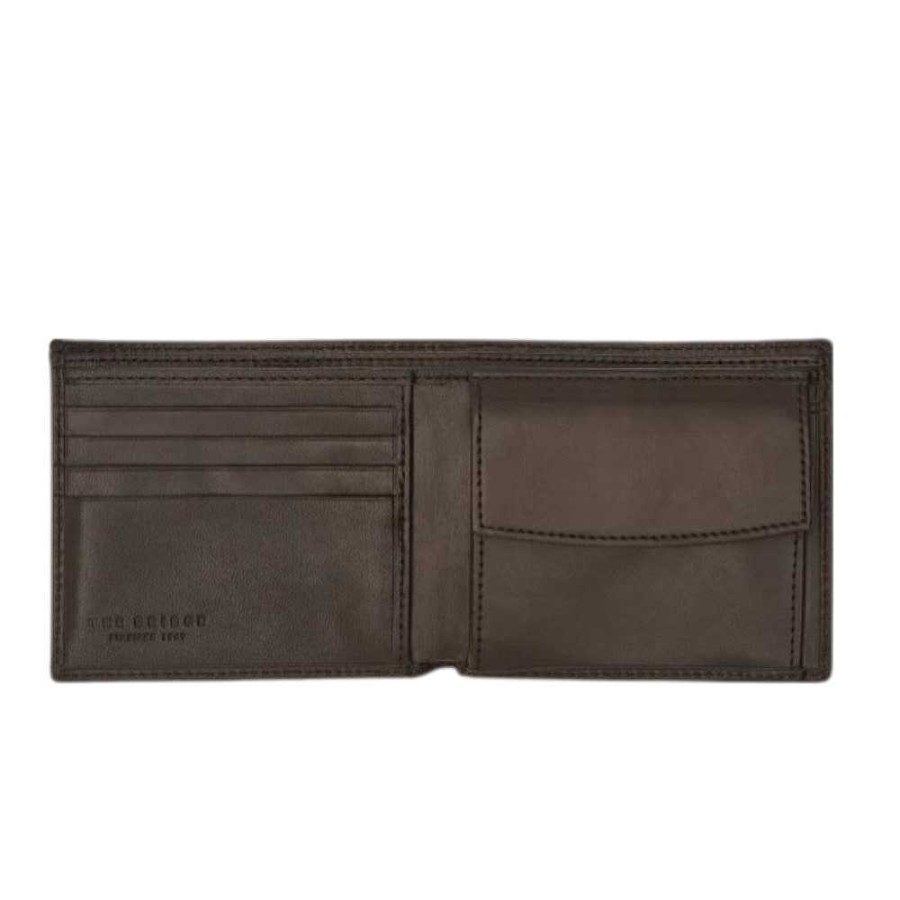 Men'S The Bridge | The Bridge - Wallet Black