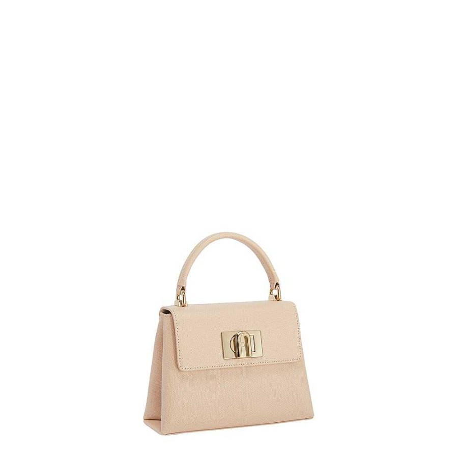 Ladies Furla | Furla - Ares Ballerina Handbag Beige