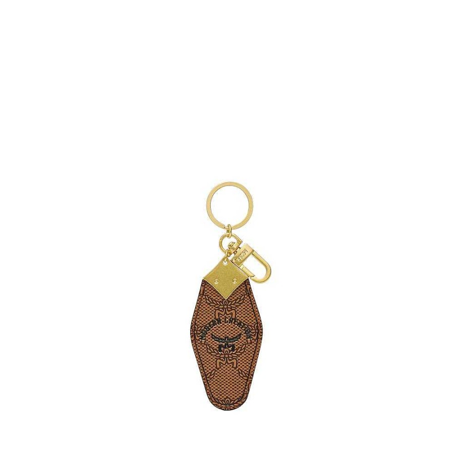 Ladies MCM | Mcm - Keychain Lauretos Brown