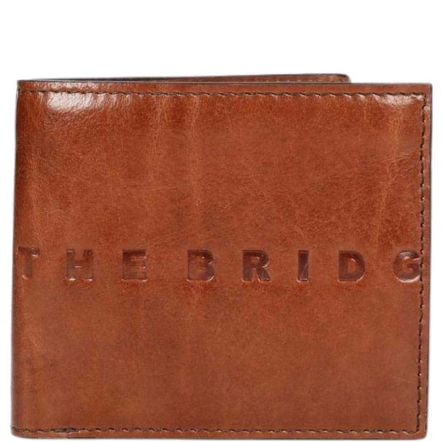 Men'S The Bridge | The Bridge - Wallet Brown