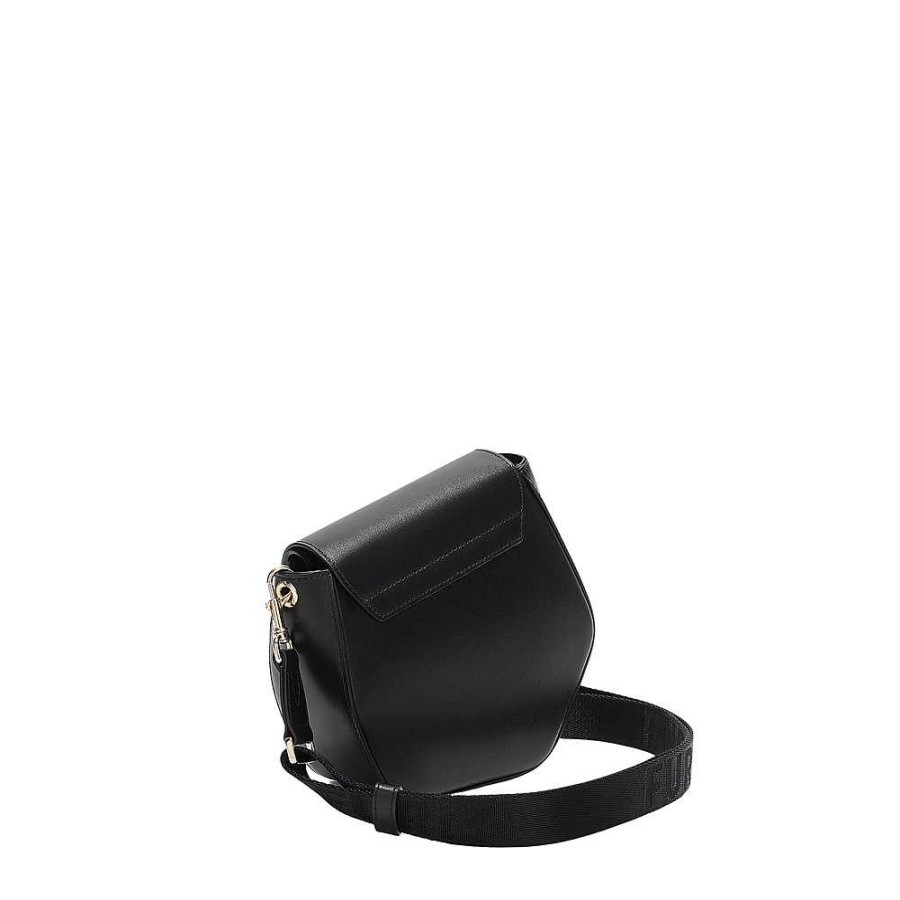 Ladies Furla | Furla - Metropolis Prisma Mini Shoulder Bag Black