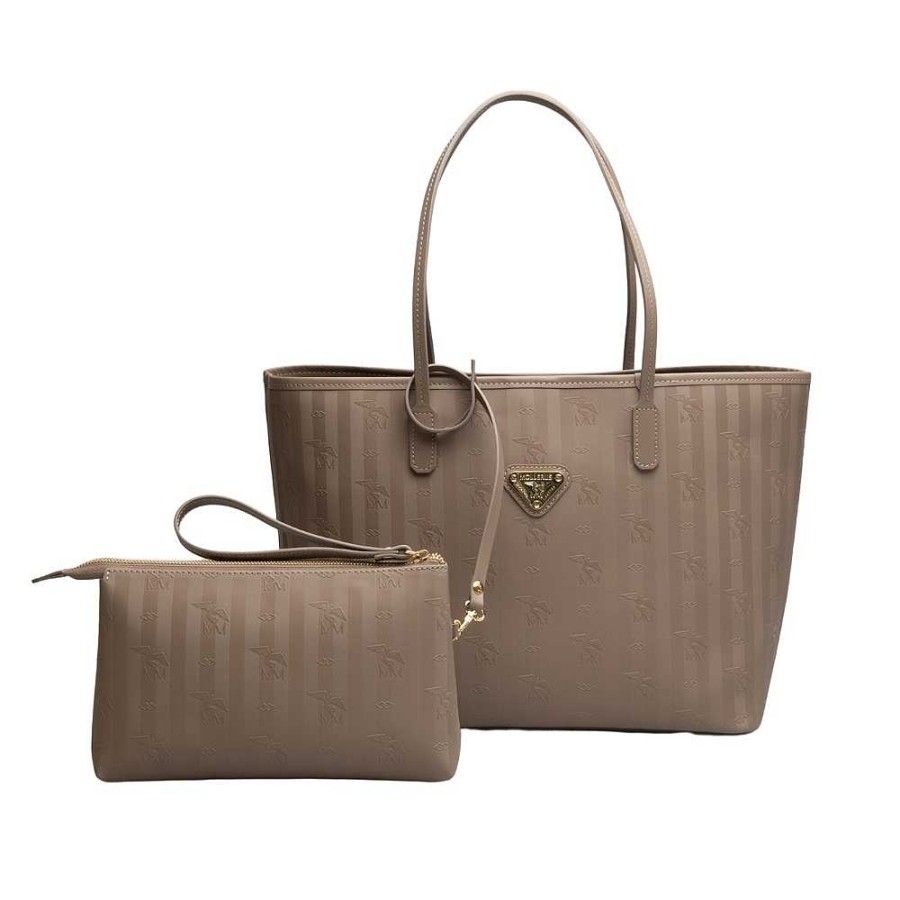 Ladies Maison Mollerus | Maison Mollerus - Shopper Bern Beige