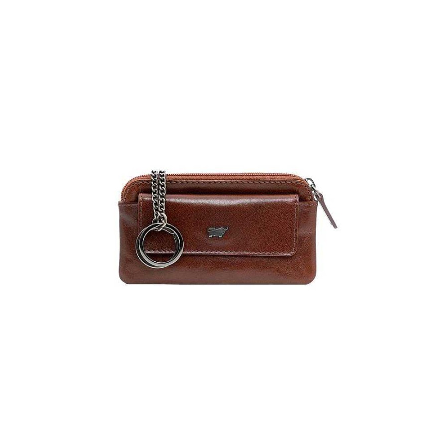 Men'S Braun Büffel | Buffel - Key Case Country M Brown