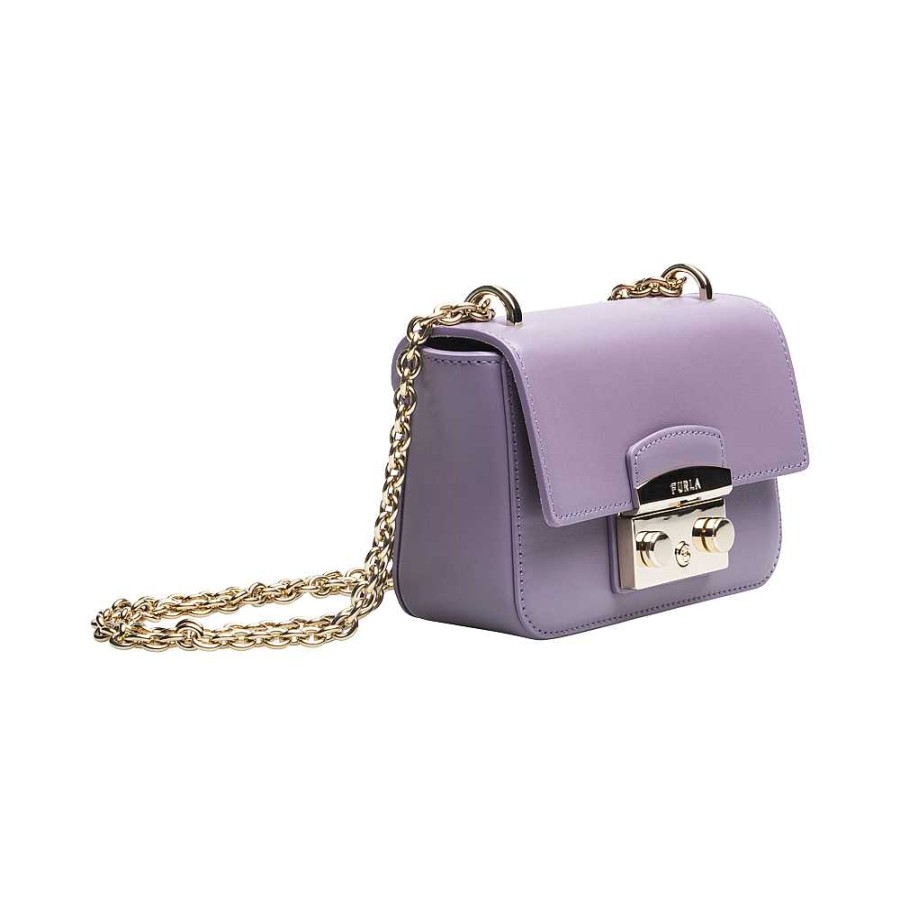 Ladies Furla | Furla - Metropolis Mini Shoulder Bag Violet