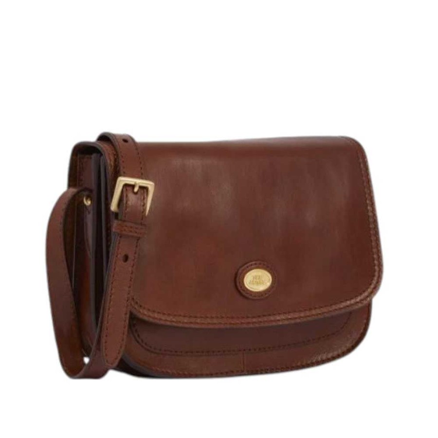 Ladies The Bridge | The Bridge - Shoulder Bag Brown