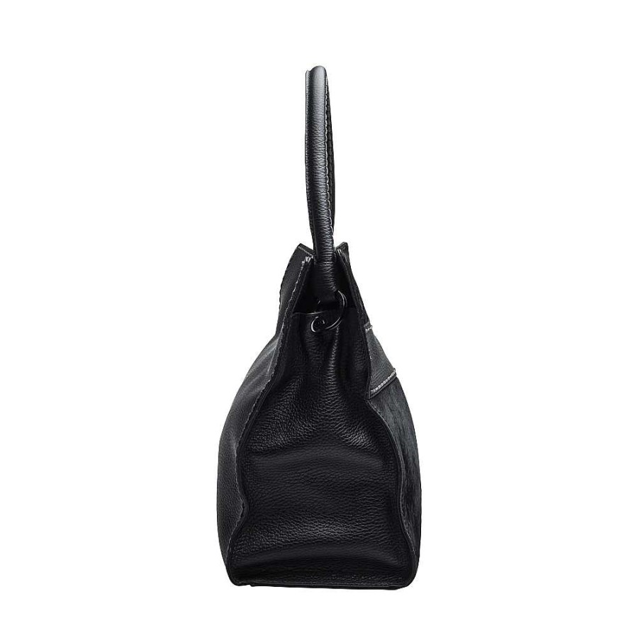 Ladies Plinio Visonà | Plinio Visona - Shopper Pony/Cal. Black