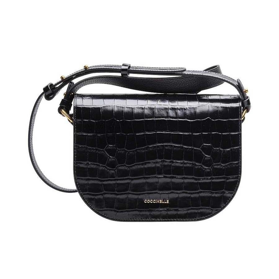 Ladies Coccinelle | Coccinelle - Shoulder Bag Coccinelle Dew Black