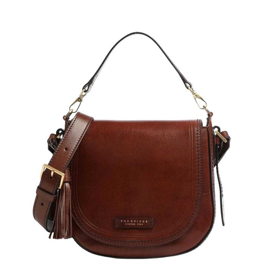 Ladies The Bridge | The Bridge - Shoulder Bag Brown