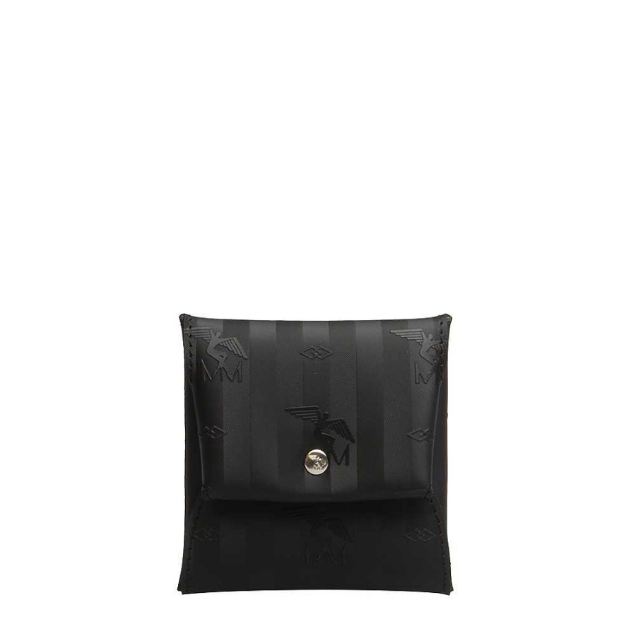 Ladies Maison Mollerus | Maison Mollerus - Kander Klein Wallet Black