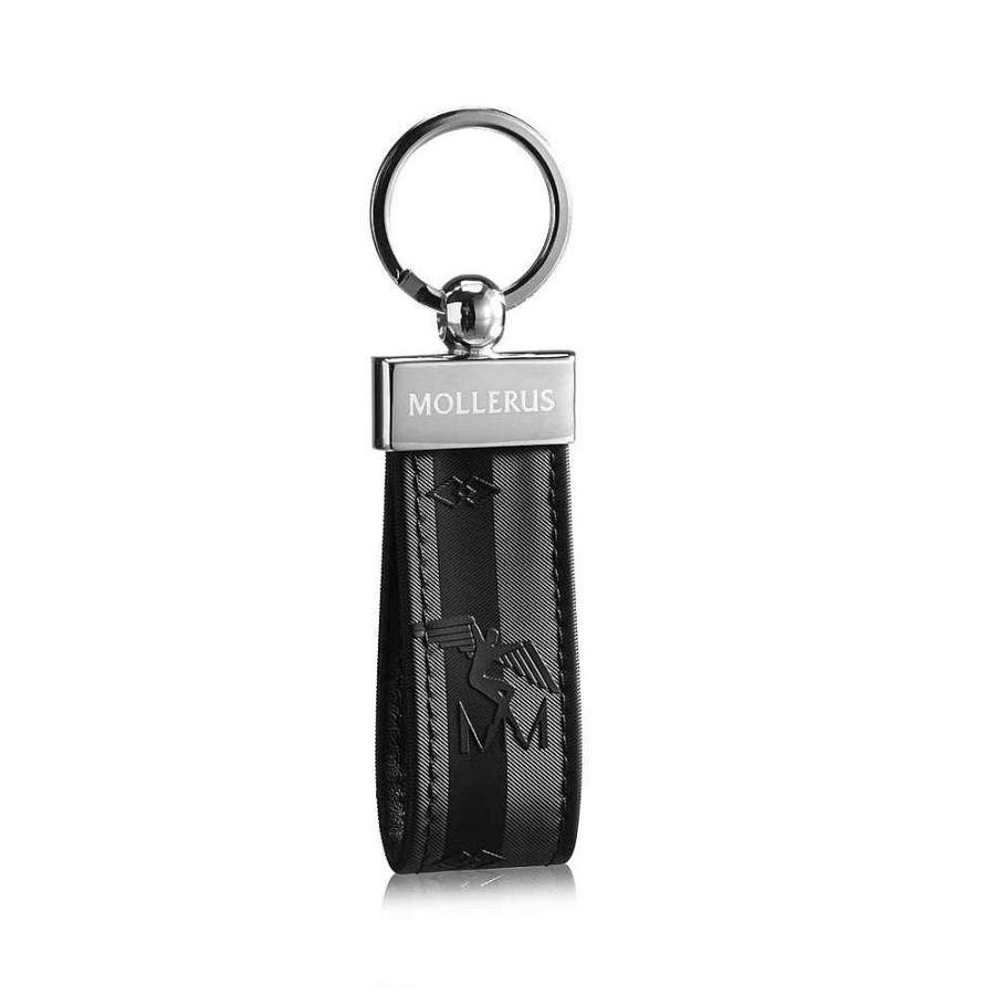 Ladies Maison Mollerus | Maison Mollerus - Rigi Keychain Black