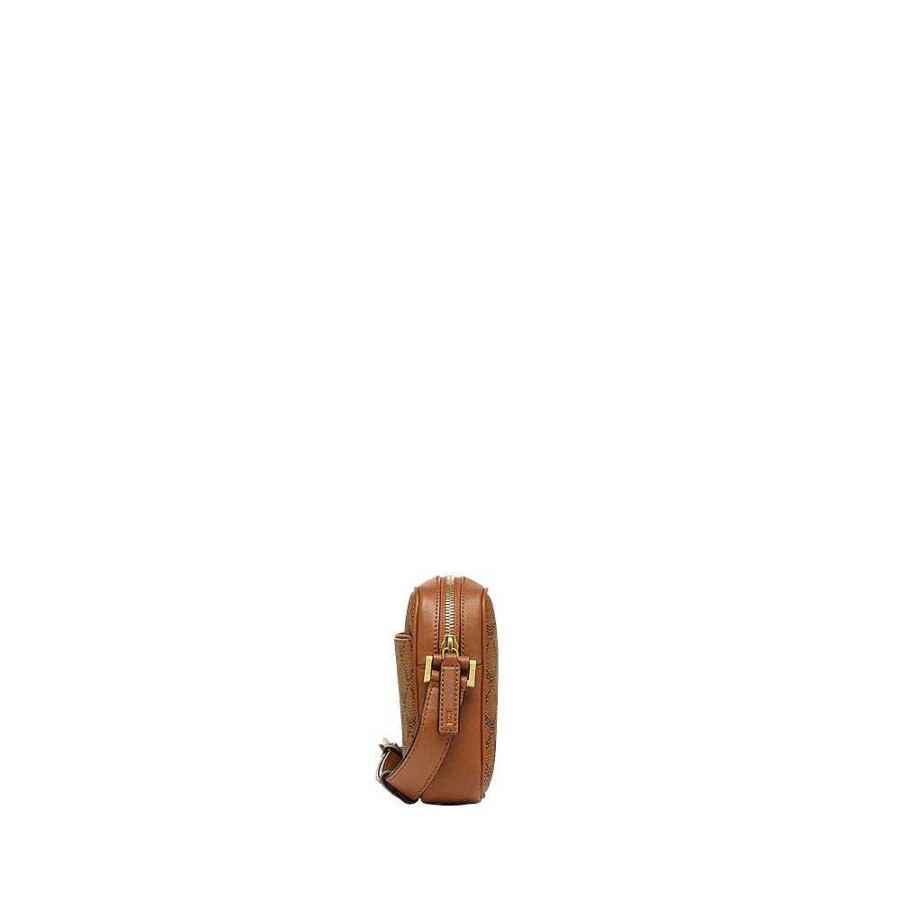 Men'S MCM | Mcm - Lauretos Shoulder Bag Brown