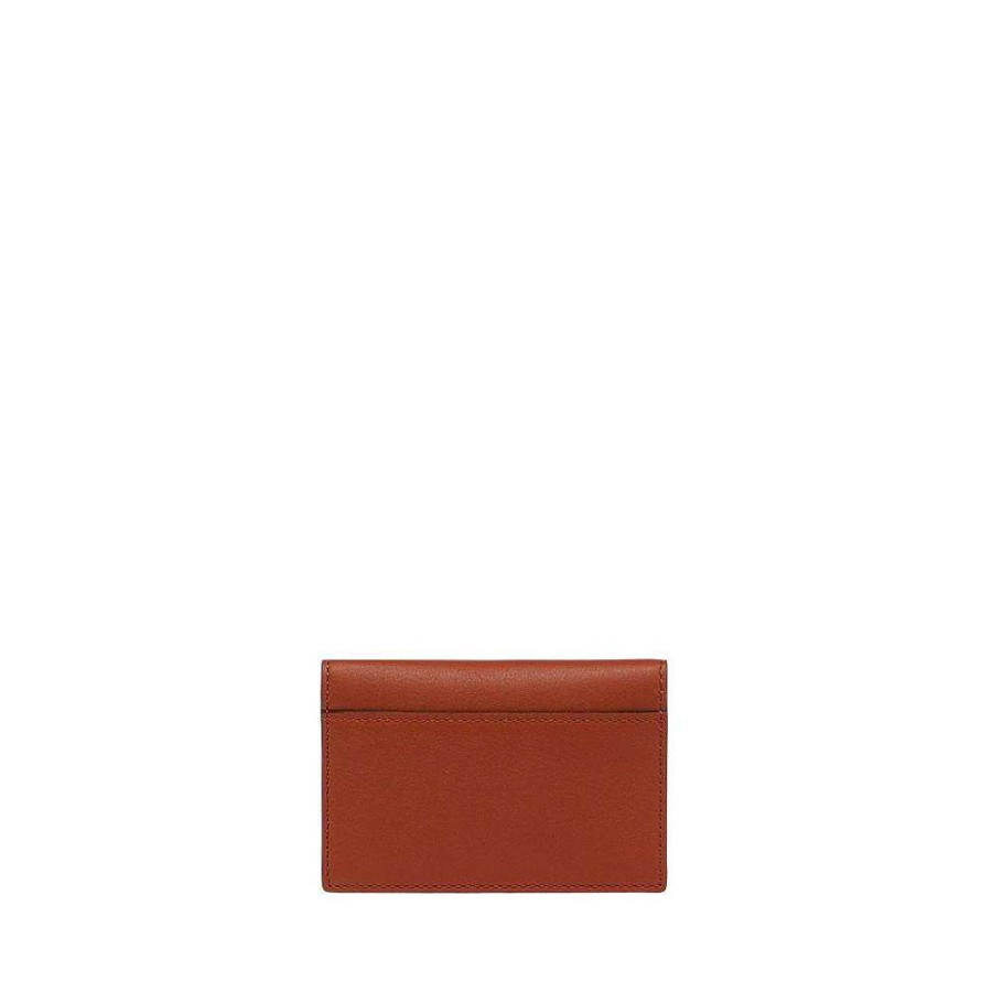 Ladies MCM | Mcm - Diamond Card Holder Brown