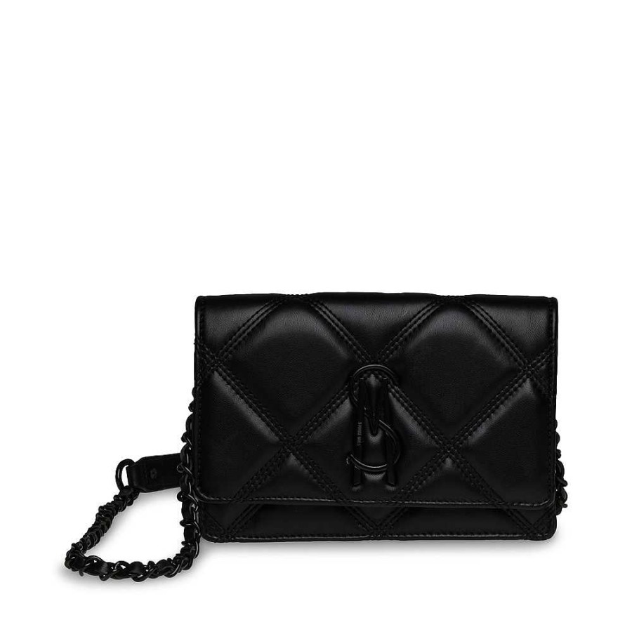 Ladies Steve Madden | Steve Madden - Bendue Shoulder Bag Black