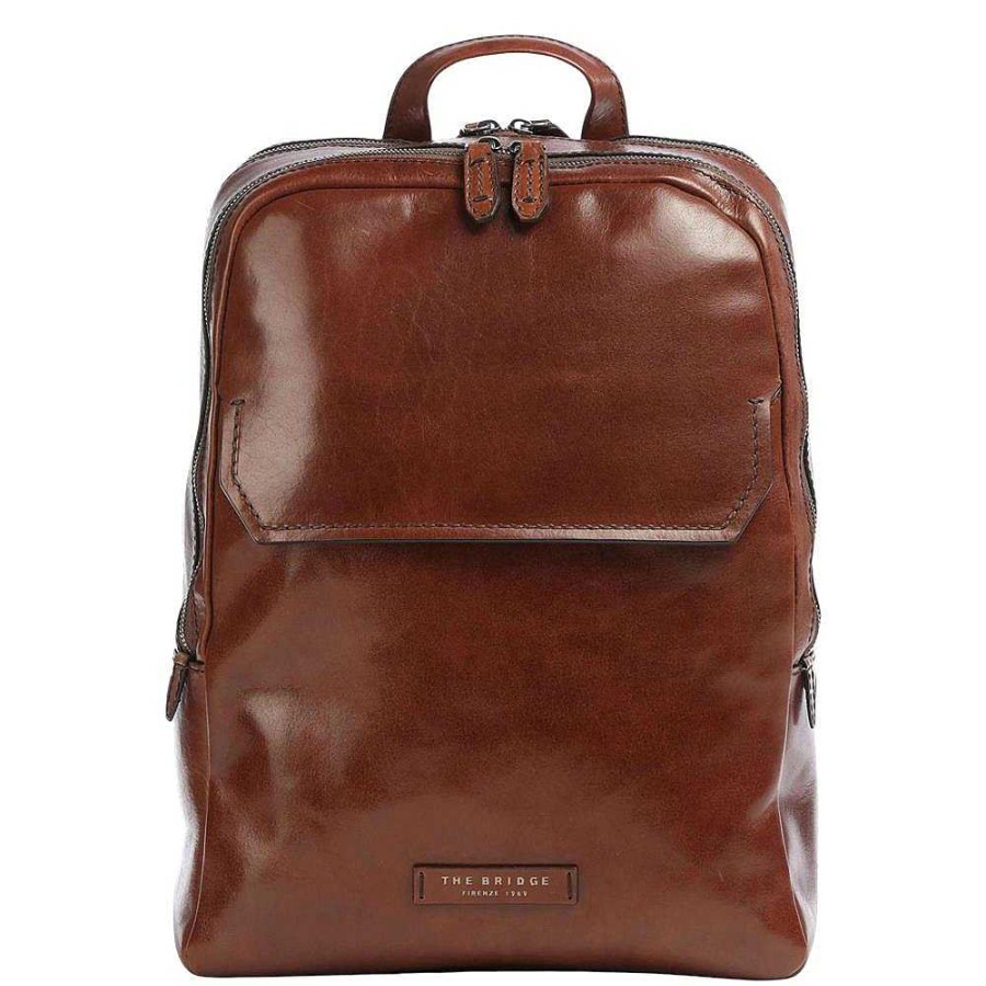 Men'S The Bridge | The Bridge - Backpack Brown