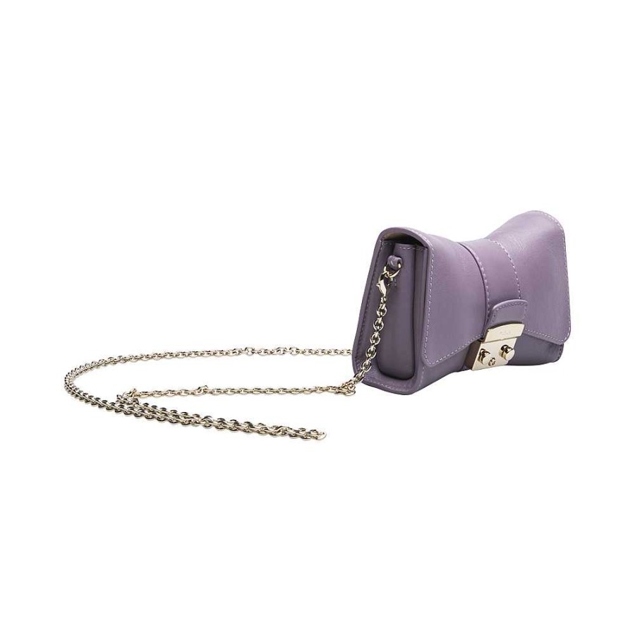 Ladies Furla | Furla - Metropolis Remix Mini Shoulder Bag Violet