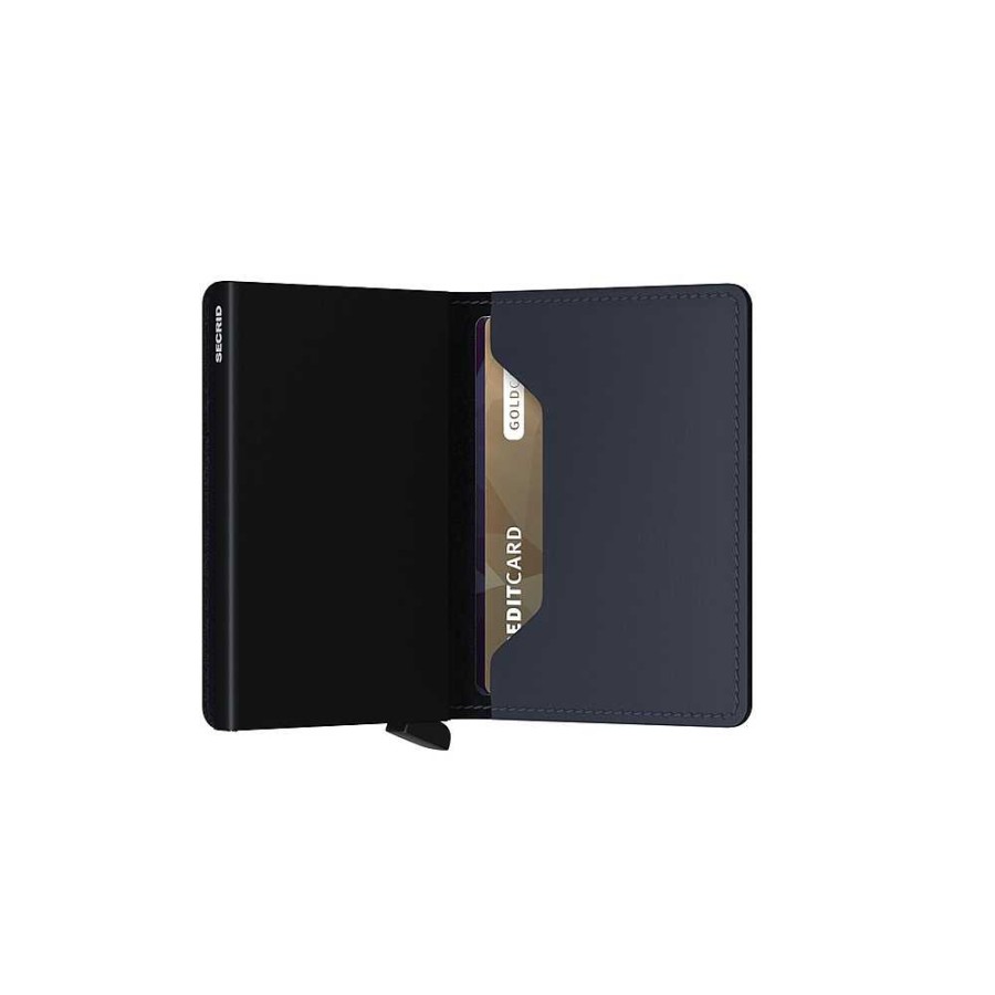 Men'S Secrid | Secrid - Slimwallet Matte Blue