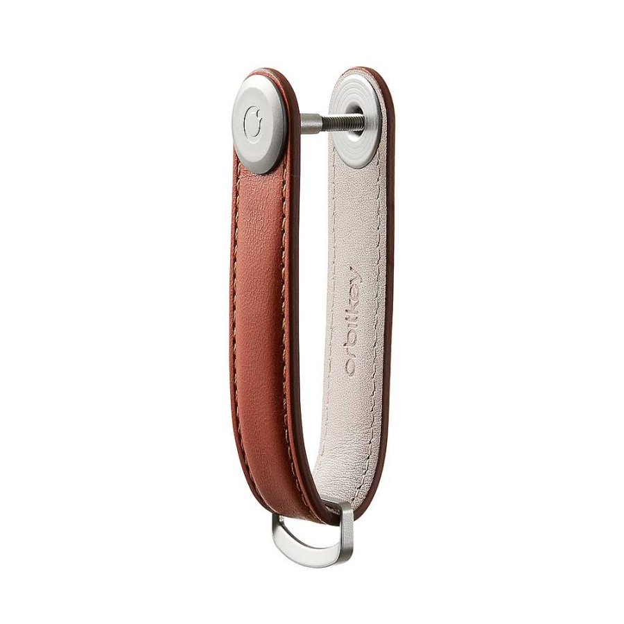 Ladies OrbitBest - Safari Distribution | Orbitkey - Safari Distribution - Leather Key Organizer Brown