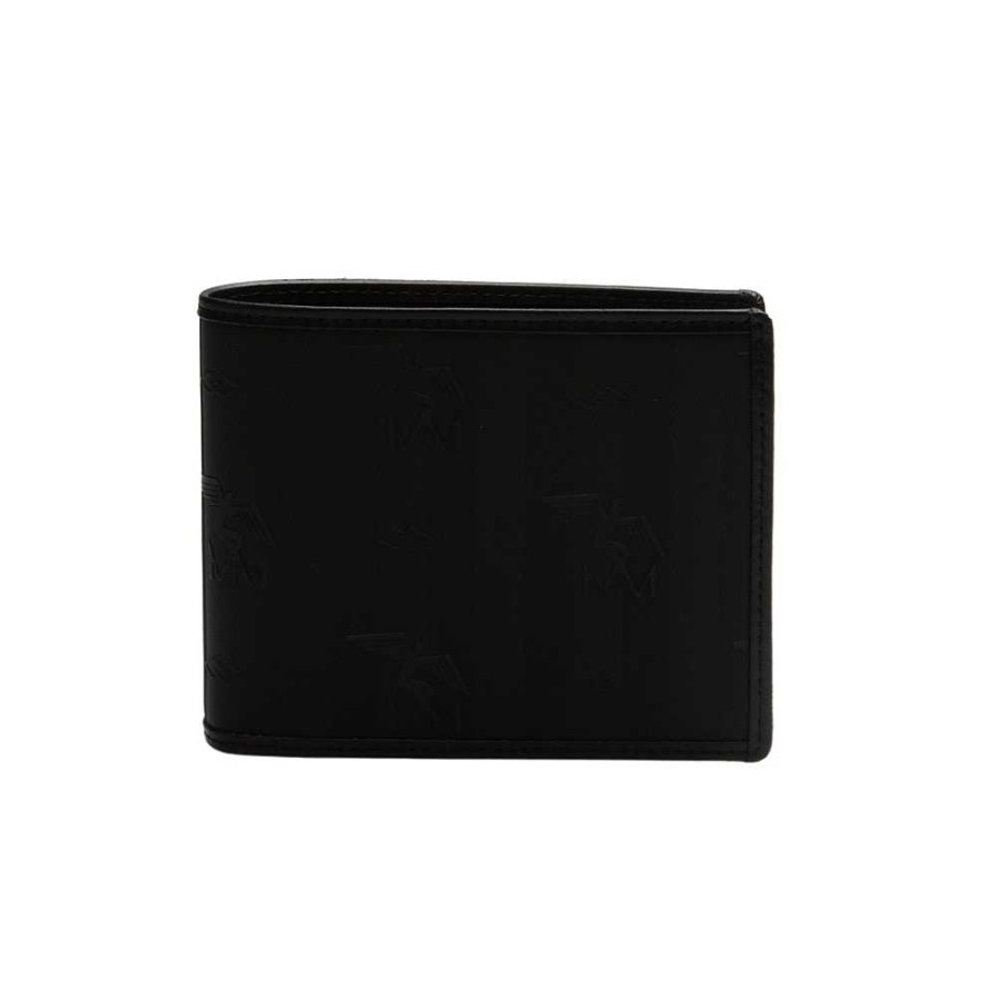 Men'S Maison Mollerus | Maison Mollerus - Piz Terri Wallet Black