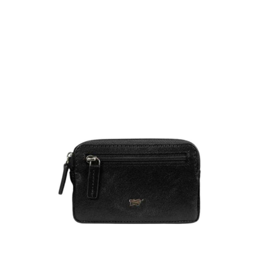 Men'S Braun Büffel | Braun Buffel - Key Case Country M Black