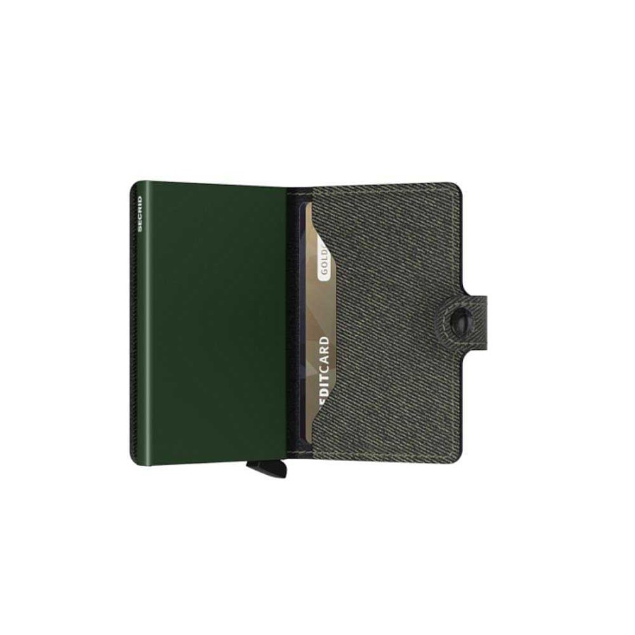 Men'S Secrid | Secrid - Miniwallet Twist Green