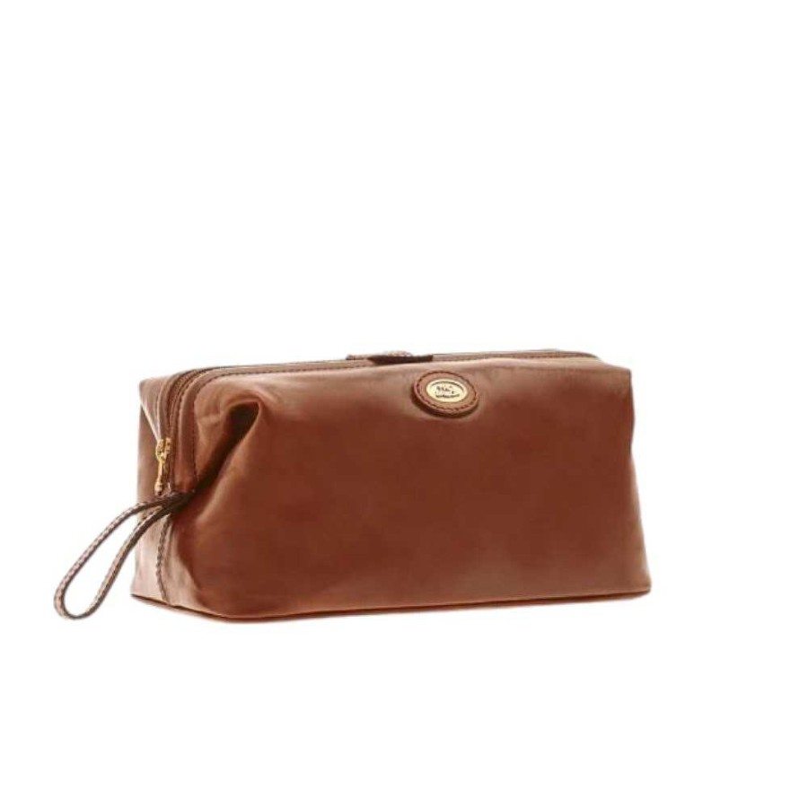 Men'S The Bridge | The Bridge - Necessaire Brown