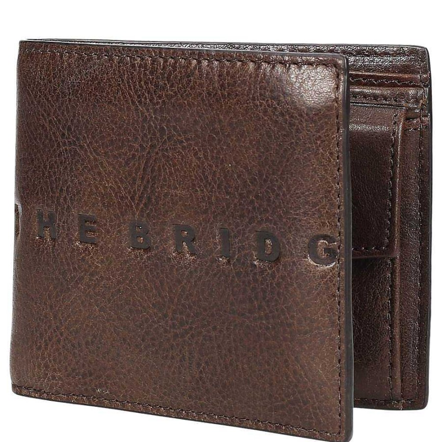 Men'S The Bridge | The Bridge - Wallet Brown