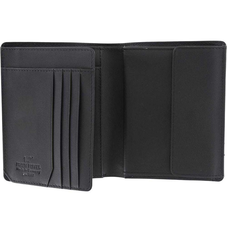 Men'S Braun Büffel | Braun Buffel - Wallet Arizona 2.0 H Black