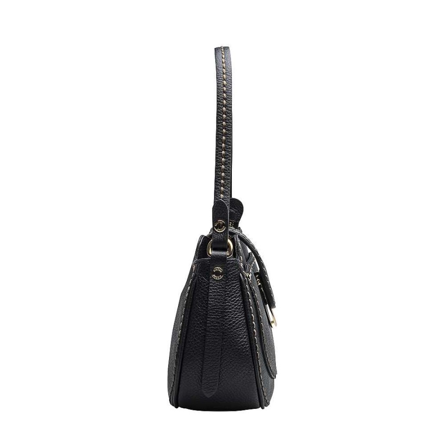 Ladies Plinio Visonà | Plinio Visona - California Shoulder Bag Black