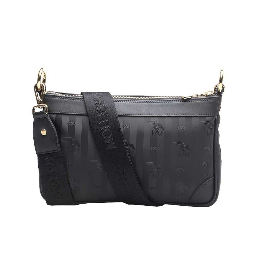 Ladies Maison Mollerus | Maison Mollerus - Flums Shoulder Bag Black