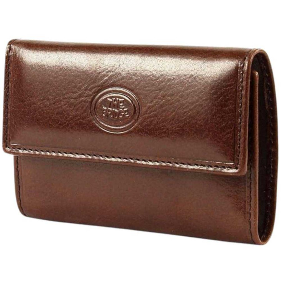 Men'S The Bridge | The Bridge - Key Case Brown