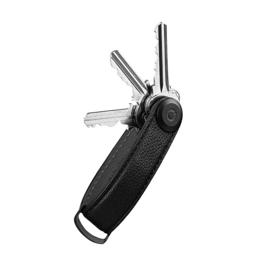 Ladies OrbitWholesale - Safari Distribution | Orbitkey - Safari Distribution - Key Organizer Pebbled Black