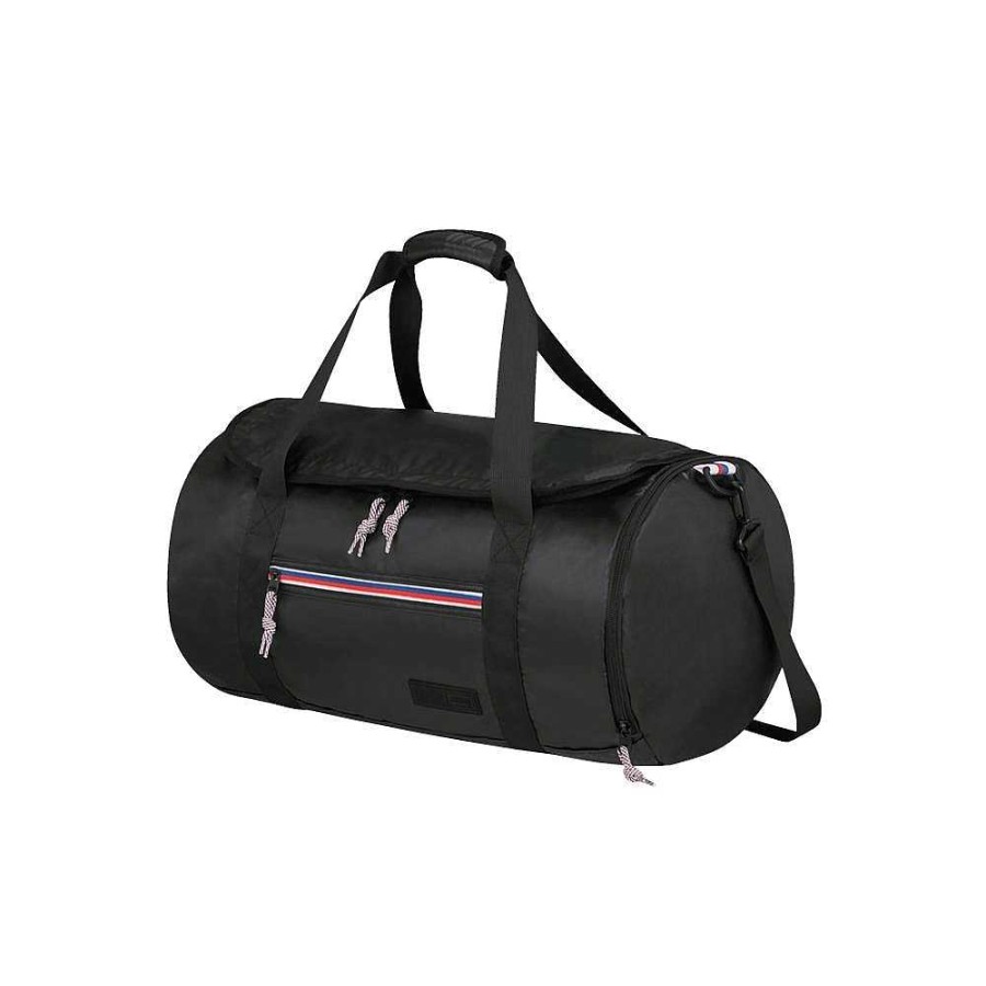 Men'S American Tourister | American Tourister - Travel Bag Black