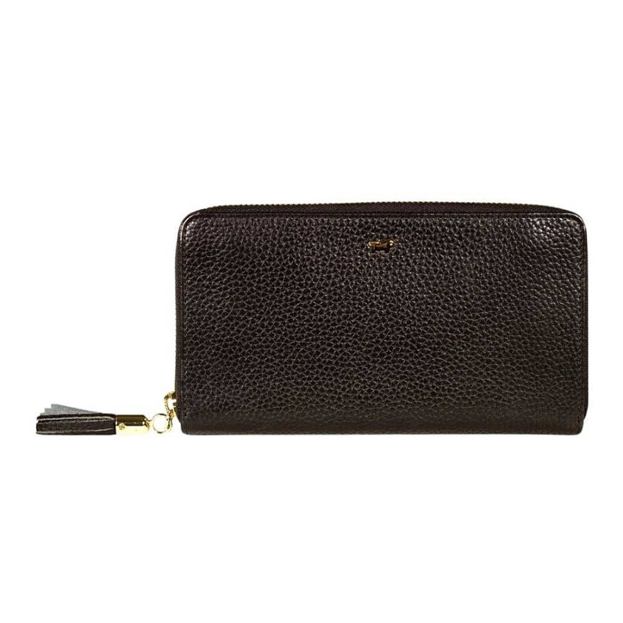 Ladies Braun Büffel | Braun Buffel - Wallet Alessia 18Cs Black