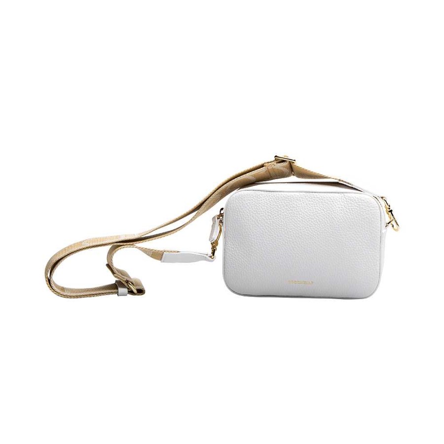 Ladies Coccinelle | Coccinelle - Tebe Shoulder Bag White