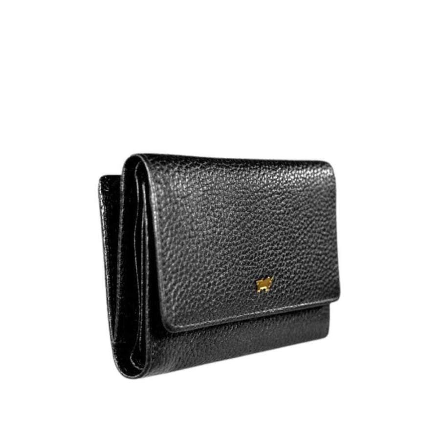 Ladies Braun Büffel | Braun Buffel - Wallet Alessia M 15Cs Black