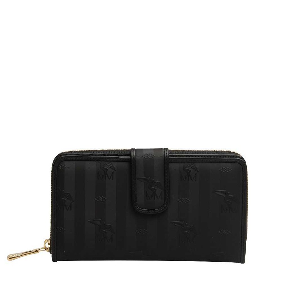 Ladies Maison Mollerus | Maison Mollerus - Matterhorn Wallet Black