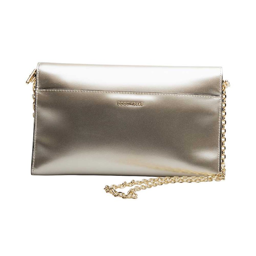 Ladies Coccinelle | Coccinelle - Handbag Coccinelle Binxie Mirror Gold