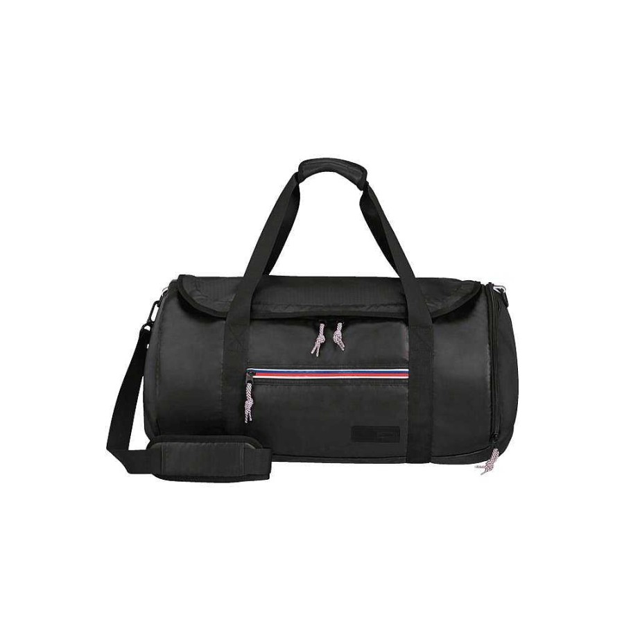 Men'S American Tourister | American Tourister - Travel Bag Black