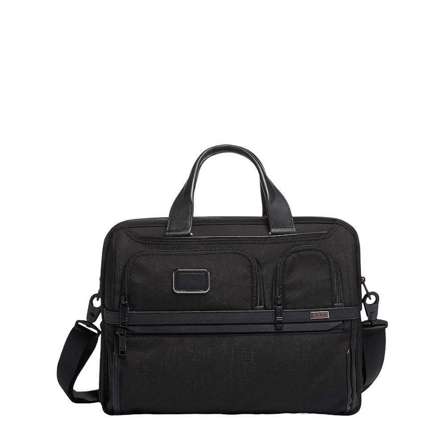 Men'S Tumi | Tumi - Laptop Briefcase Expandable Black