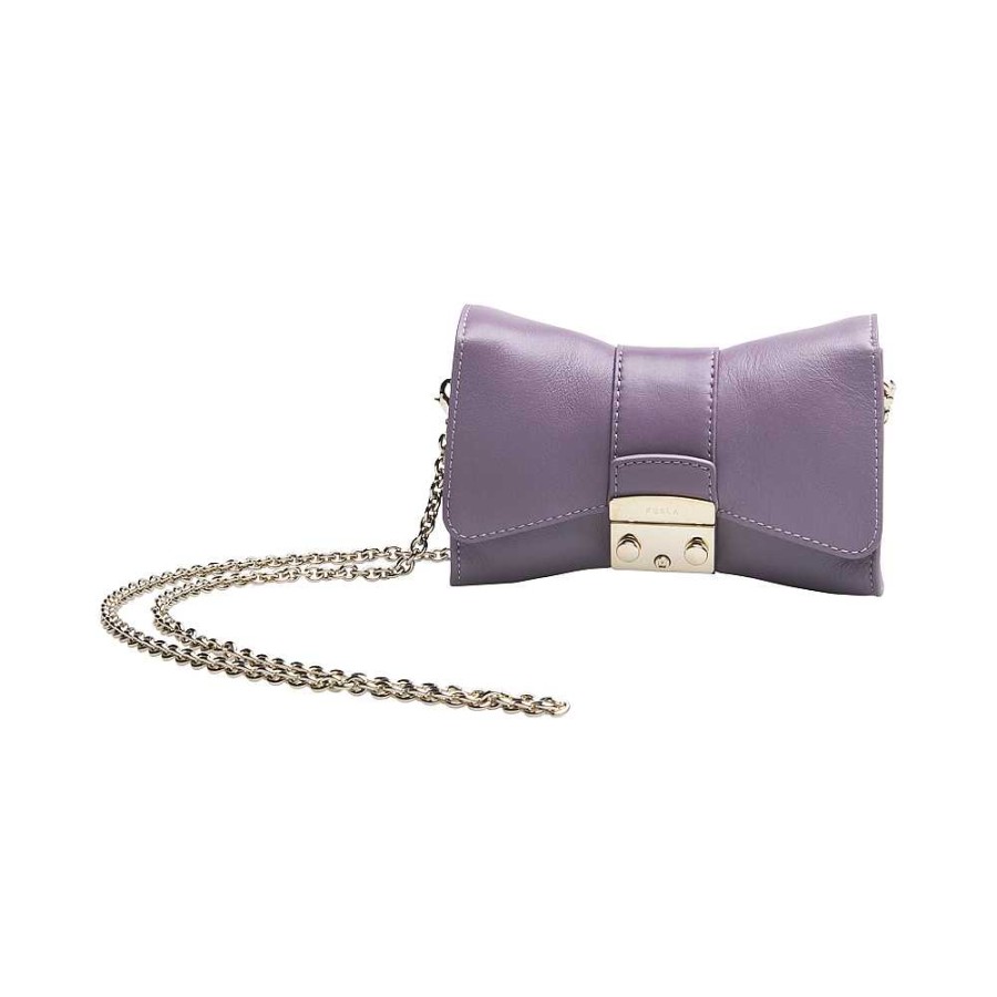 Ladies Furla | Furla - Metropolis Remix Mini Shoulder Bag Violet