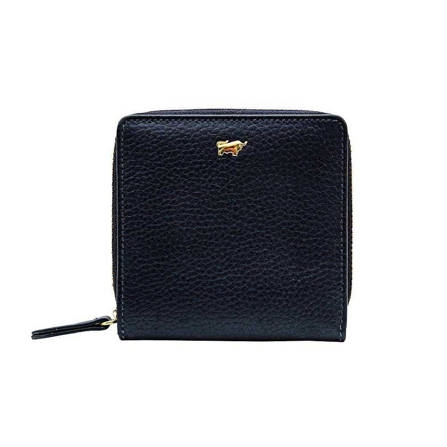 Ladies Braun Büffel | Braun Buffel - Wallet Asti Rfid S Blue