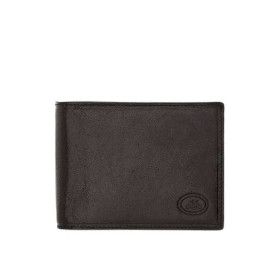 Men'S The Bridge | The Bridge - Wallet Black