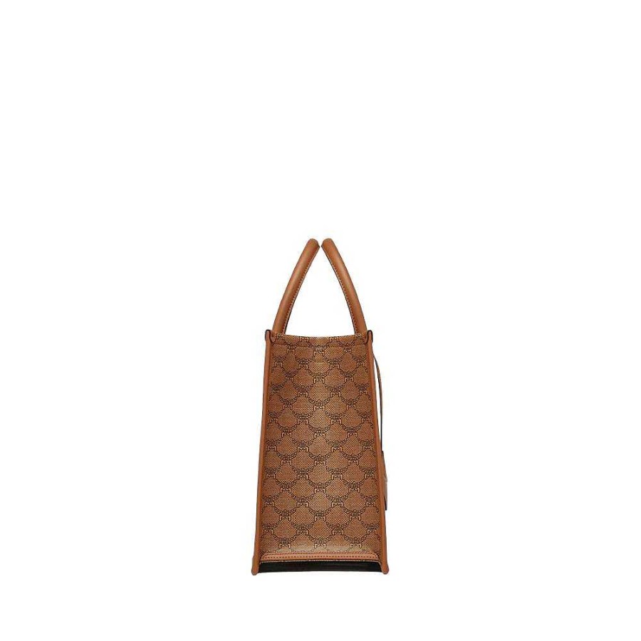 Ladies MCM | Mcm - Lauretos Handbag Brown