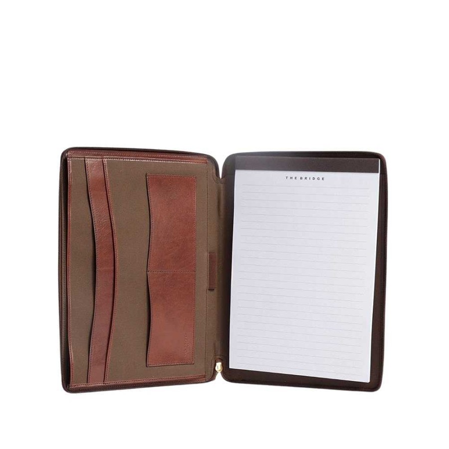 Men'S The Bridge | The Bridge - Writing Case Story Uomo Black