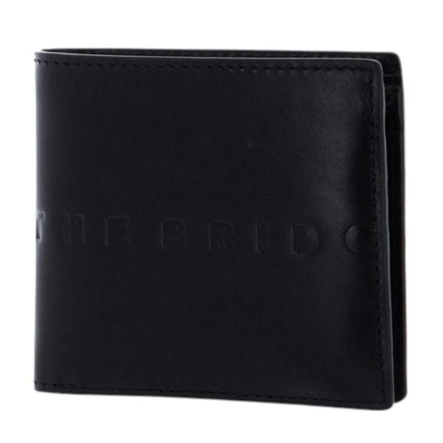 Men'S The Bridge | The Bridge - Wallet Black